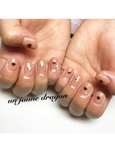 アン ジョーヌドラゴ/自爪☆ハートネイル