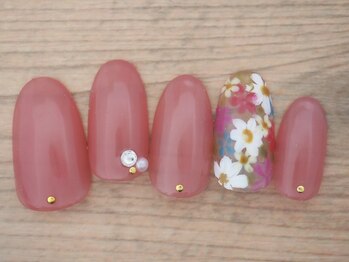 リボン 立川店(Ribbon)/定額Design シフォンフラワー