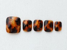 ルフトエーデ(LUFT Ode)/【Foot Art 10】べっ甲ネイル