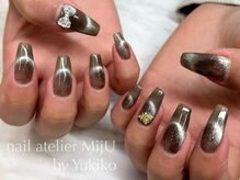 ネイル アトリエ ミジュ(nail atelier MijU)/マグネットフレンチ