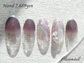 プラスネイル 町田店(PLUS NAIL)/【2570】定額7,689円ストーン