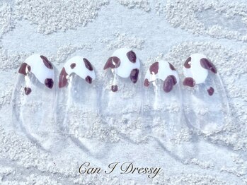 キャンアイ ドレッシー 横須賀中央店(Can i Dressy)/シンプルアニマル柄¥6000