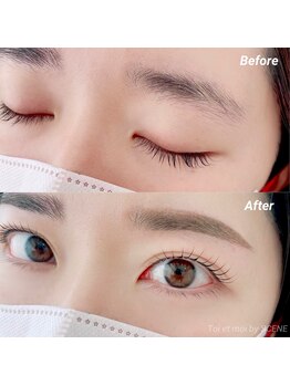 トワエモア バイ シーン(Toi et moi by SCENE)/ラッシュリフト/アイブロウ