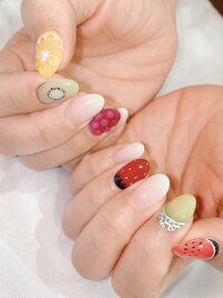 美味しそうなフルーツネイル☆