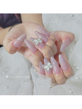 ファンシーファブ(fancy fab)/オーロラパープルネイル