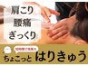 鍼が気になる方、腰痛、肩こりに【ちょこっと鍼灸】通常3,000円→初回1,800円
