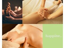 ハピネ(happine..)の雰囲気（アロママッサージとヘッドスパなど組み合わせメニューが大好評★）