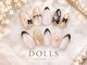 トータルビューティーサロン ドールズ(total beauty salon Dolls)の写真/ガーリーな秋アート!マグネットやドット柄、フレンチにレースやリボンで魅了する♪