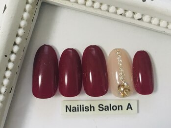 ネイリッシュサロン エー(Nailish Salon A)/シンプルネイル