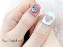 ノアブルーバードネイルズ(Noah' bluebird .nails)/親指クマさん