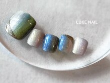 ルークネイル 恵比寿店(LUKE NAIL)/マグネットグラデーションフット