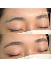 アイミーモア 国立店(aimer more)/眉毛ワックス+メイク仕上げ