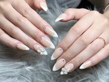 ジュリネイルスタジオ(Julli Nail Studio)/フレンチ・リボンネイル