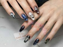 キヒ 渋谷店(Kihi)/ハロウィン/手描き/ブラウン/秋