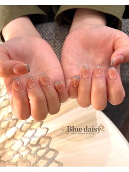 ブルーデイジー 栄本店(Blue daisy)/チーク&スキニーフレンチネイル