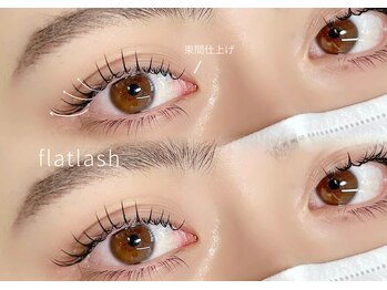 ビューティーラインリュクス(BEAUTY LINE Luxe)/【人気】フラットラッシュ120本