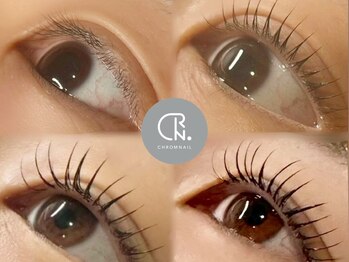 クロムネイル(CHROMNAIL)の写真/最新技術★マツエク装着後まつ毛パーマをあてる【&healthy】で圧倒的美まつ毛！！
