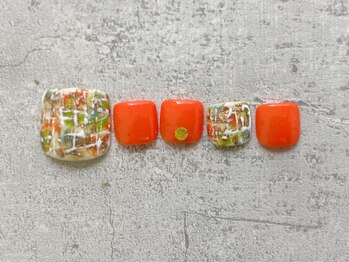 Foot　Plus　ツイードデザイン