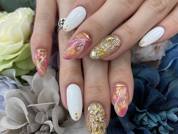 ディーネイル 天王寺(D-nail)/【田坂】大理石nail