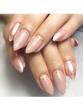 ヘアーアンドネイル ルシア(Hair&Nail Lucia)/オフィスネイルでも春らしく！