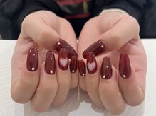 プラス サード(Plus 3rd)/ハートネイル by tomoe.i