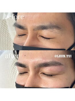 ルアン 表参道店/メンズ美眉毛スタイリング