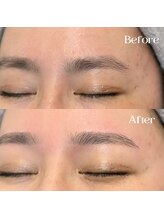 アイミーモア 国立店(aimer more)/眉毛ワックス★ビフォーアフター