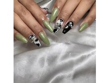 リアン(Lien)/牛柄ネイル♪