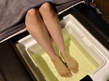 眠れる癒しの森の写真/脚もスッキリフットスパ＊立ち仕事の方も仕事終わりに来れます！ヘッドスパとの同時施術もおススメです☆