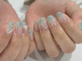 涼しげミントグリーンデザイン♪