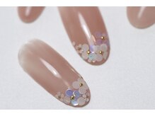 ネイルズ バイ ユイ 外苑前(Nails by Yui)/フラワーホログラムネイル
