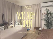 完全プライベートメンズ専門美容サロン！初めての方も安心◎