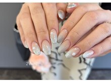 ニーヨンネイル(24nail)/ホワイトラメ