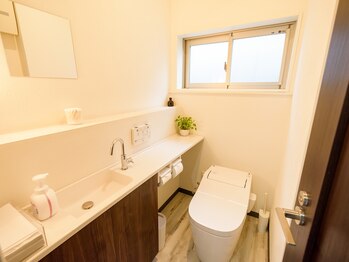 柏整体院/トイレも常に綺麗に!