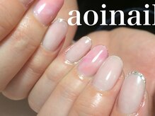 アオイネイル(aoinail)/マーブル☆