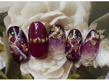 ネイル ジン(Nail' GIN)/【HAND】定額デザインC