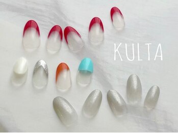 クルタネイル(KULTA NAIL)/フレンチ・カラーグラデーション