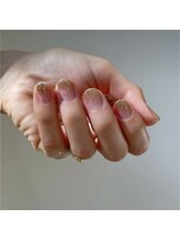 ロウズネイル 新小岩南口店(LOEWS NAIL)/ラメグラデーション/クリア