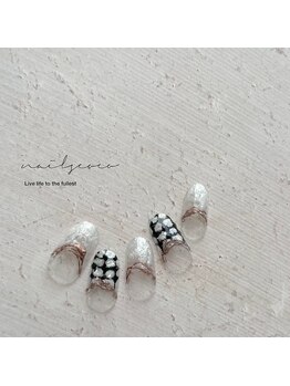 ネイルズ ココ(nails COCO)/ツイードネイル