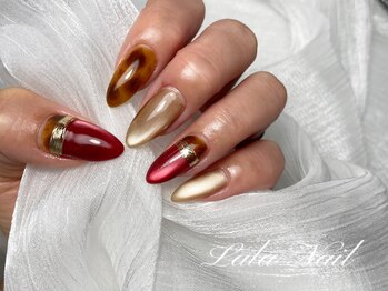 ララネイル(Lala Nail)/べっこう/べっ甲/フィルイン