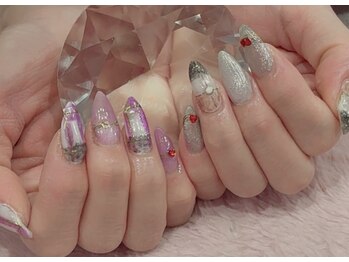 パープルとシルバー