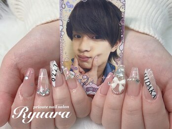 バースデー推しネイル