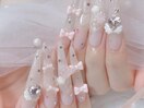 リーボン/梅雨ネイル