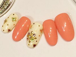華やかネイル