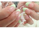 パステルフレンチネイル