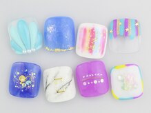 ネイルプラザ 河原町OPA店(NAIL PLAZA)/フット選べる親指アート