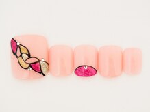 ティアラリュクス 東林間店(Tiara Luxe)/パラジェル　フットアートネイル