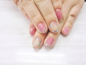 春☆小花ネイル￥7980