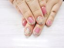 春☆小花ネイル￥7700