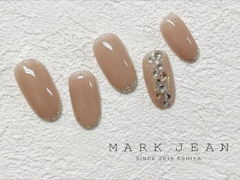 マークジーン 姫路(MARK JEAN)/61. キラキラ シンプル ネイル